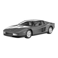 REVELL Ferrari Testarossa Assembly Manual