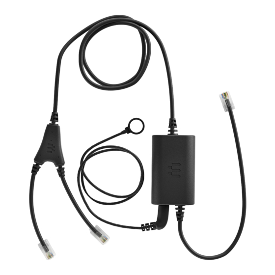 Sennheiser CEHS-SH 01 Quick Start Manual