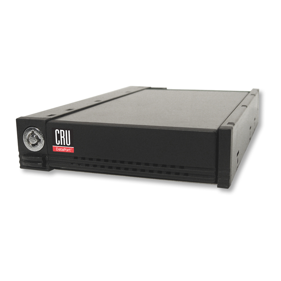 CRU Dataport Dataport 25 SL Install Manual