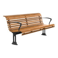 Street Furniture Mall DDA Seat CMM7 Installation Manual