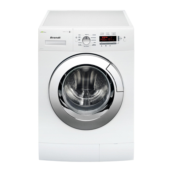 Brandt BWF48TB User Manual