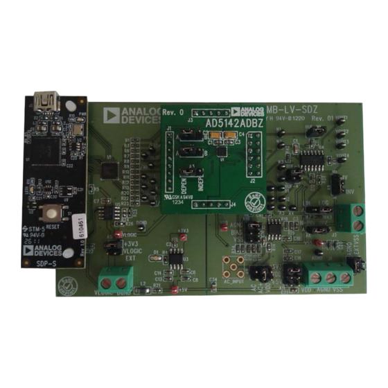 Analog Devices EVAL-AD5142DBZ User Manual