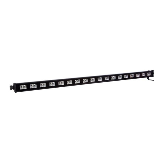 HQ Power HQLE10038 UV LED Bar Manuals