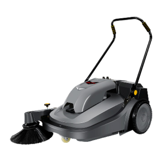 YANGZI YZ-S320 Floor Sweeper Manuals