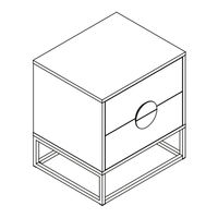 Mocka Eclipse Bedside Table Assembly Instructions Manual