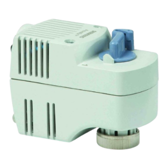 Siemens SFA21/18 Mounting Instructions