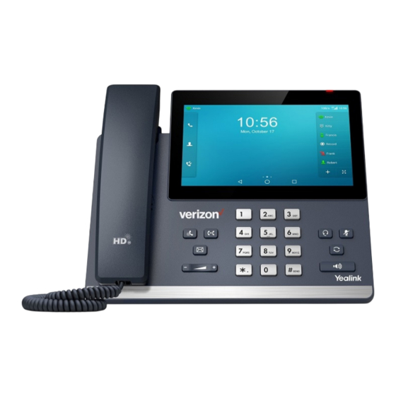 Verizon ONETALK T67LTE Manual