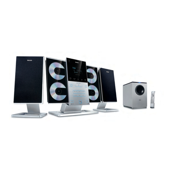 Philips MCM309R/37B Manuals