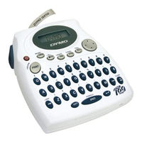 Dymo LetrTAG QX50 Instructions For Use Manual