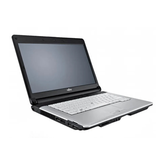 Fujitsu Lifebook S710 Getting Started Manual