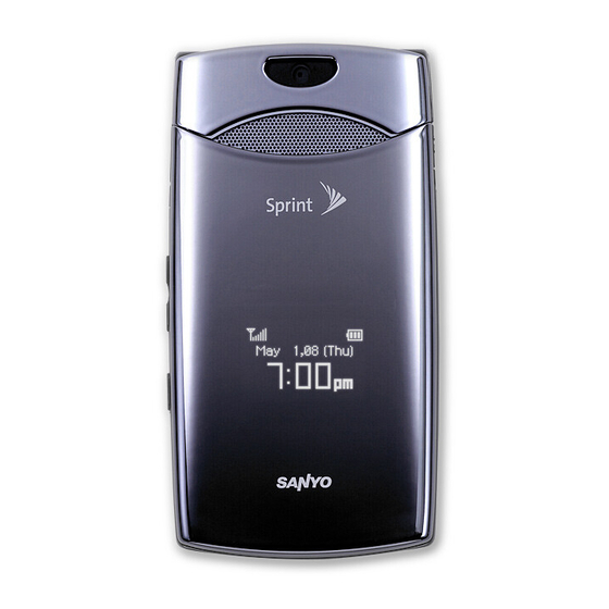 Sanyo SCP-3800 Manuals