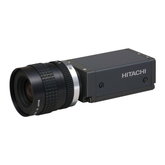 Hitachi KP-FD500GV Manuals