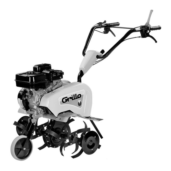 Grillo PRINCESS M1- MR Operator's Manual And Spare Parts List