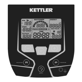 Kettler SF1B Training And Operating Instructions