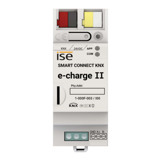 ISE e-charge II Product Manual