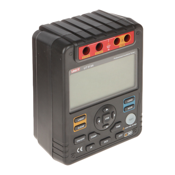 UNI-T UT-513A User Manual