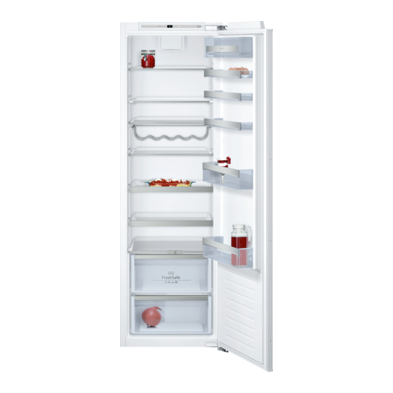 NEFF KI1813F30/07 User Manual