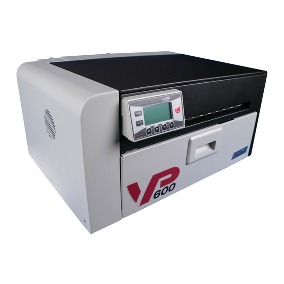 Memjet VIPColor VP600 User Manual