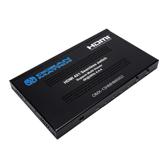 Ocean Matrix OMX-13HMHM0002 Installation & Specifications