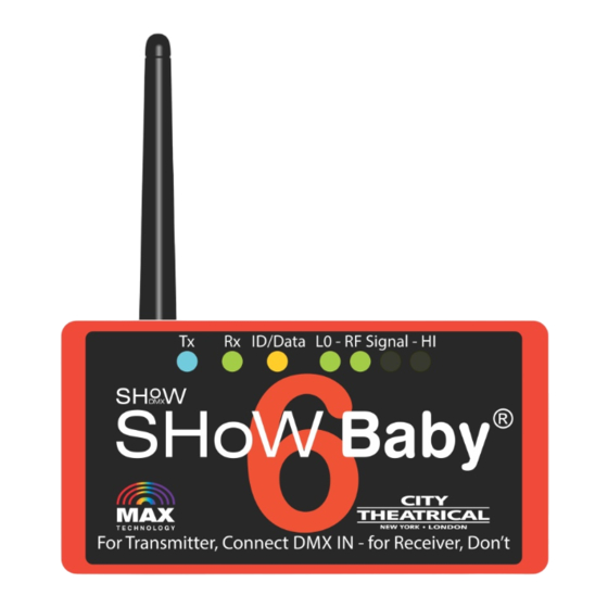 City Theatrical SHoW DMX Neo User Manual
