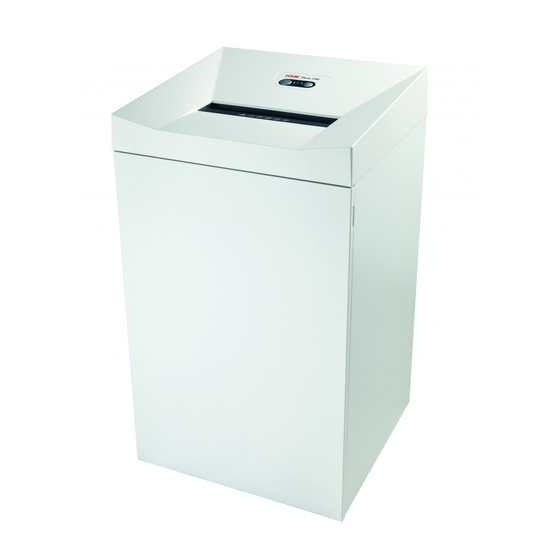 HSM Pure 730 Operating Instructions Manual