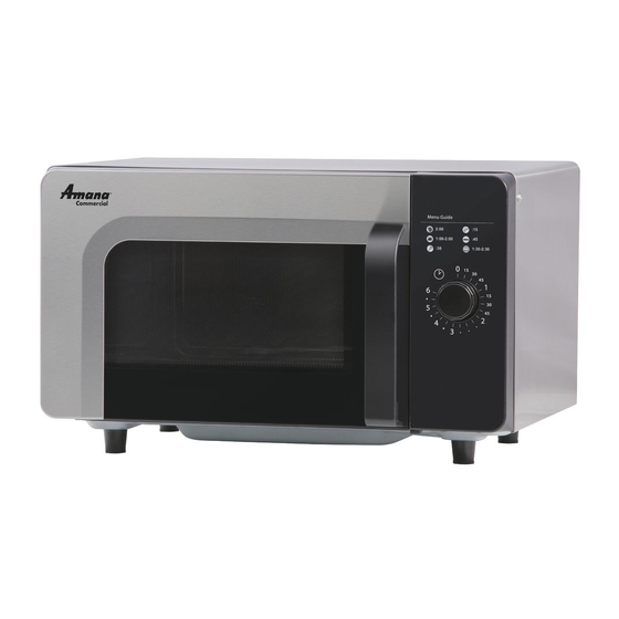 Amana RMS10DSA Owner's Manual