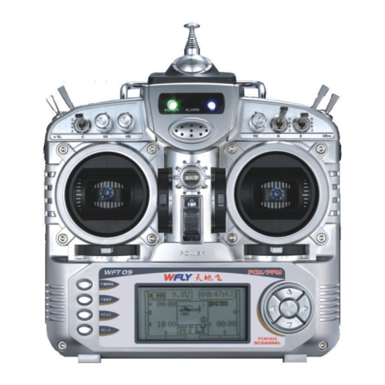 Wfly WFT09 Instruction Manual