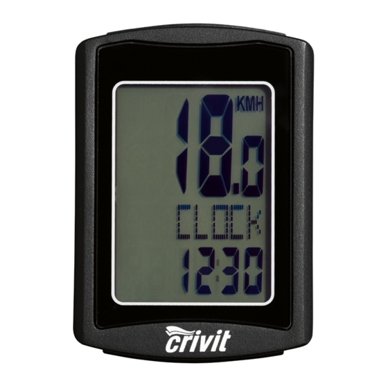 Compteur discount velo crivit