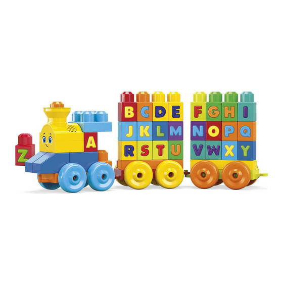 Mega Bloks ABC Musical Train Manual