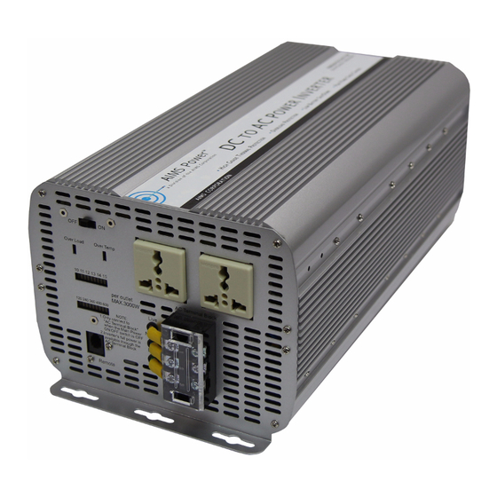 AIMS Power PWRINV5K24012W Instruction Manual