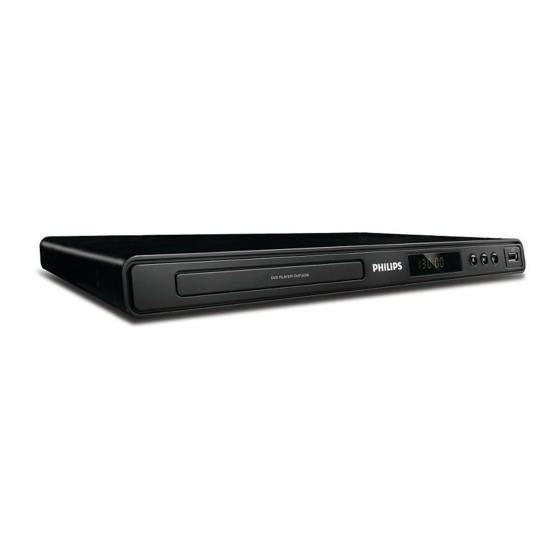 Philips DVP3820 Specifications