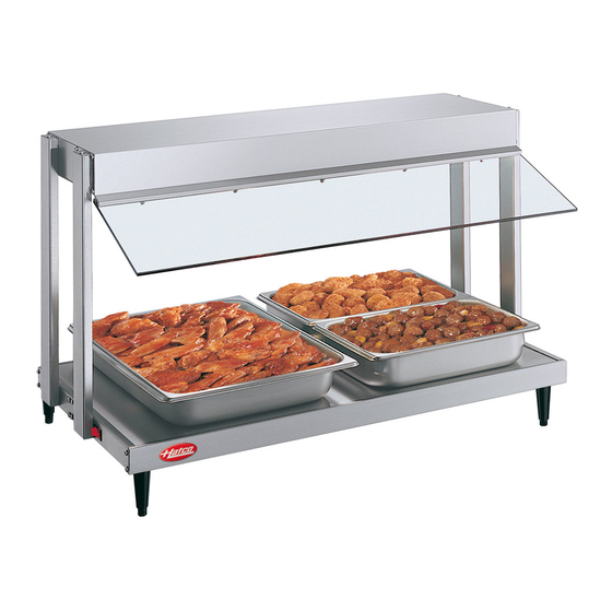 Hatco Glo-Ray GRDW-2 Installation & Operating Manual