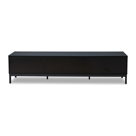 Mocka Zander Entertainment unit Assembly Instructions Manual