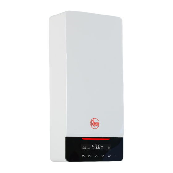 Rheem Eclipse 6C318500A Owner's Manual And Installation Instructions
