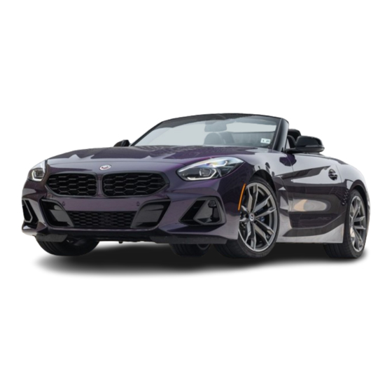 BMW Z4 ROADSTER Owner's Manual
