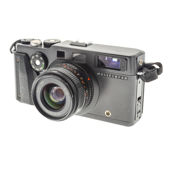 Hasselblad Xpan Quick Manual