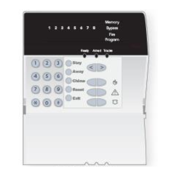 DSC Power PC1616 Quick Manual