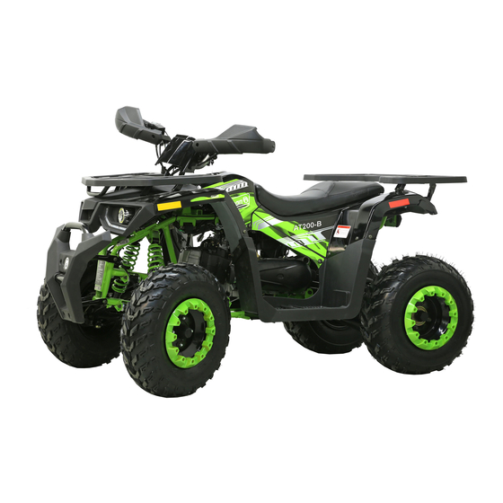 Coleman Powersports AT200-B Owner's Manual