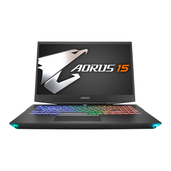 AORUS 15 User Manual
