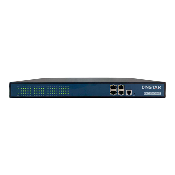 Dinstar DAG2500-48S User Manual