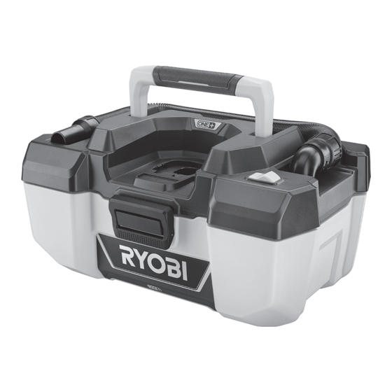 Ryobi R18PV-0 Original Instructions Manual