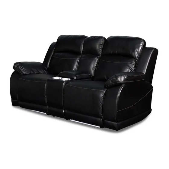 New Classic Furniture VEGA U3822-25P1-PBK Assembly Instructions