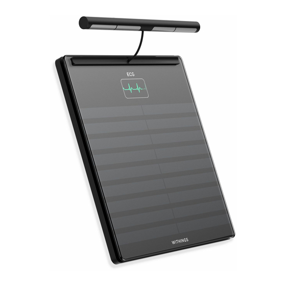 Withings BODY SCAN Product Manual