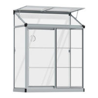 Palram Lean To Grow House 4x2 Manual