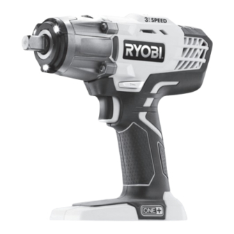 Ryobi R18IW3-120S Manuals