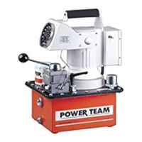 SPX POWER TEAM PE604T-COOL Operating Instructions Manual