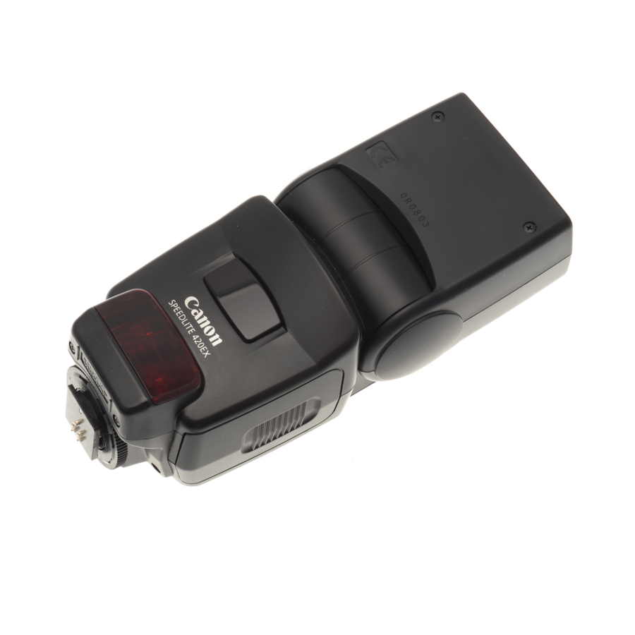 Canon Speedlite 420EX Instruction Manual