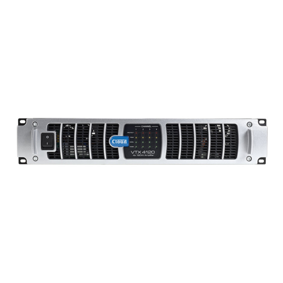 Cloud VTX 4120 Installation And User Manual