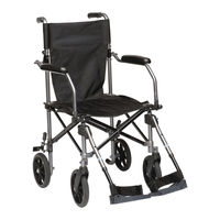 Drive Medical Travelite Chair In A Bag Owner's Handbook Manual