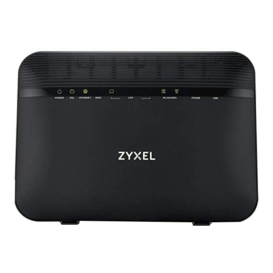 ZyXEL Communications VMG8924-B10A Quick Start Manual